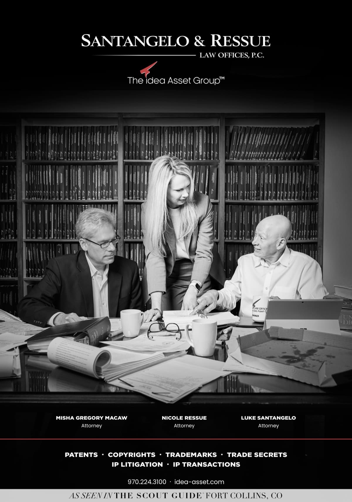 Santangelo & Ressue Law Offices, P.C. as seen in The Scout Guide Fort Collins, Volume 3.